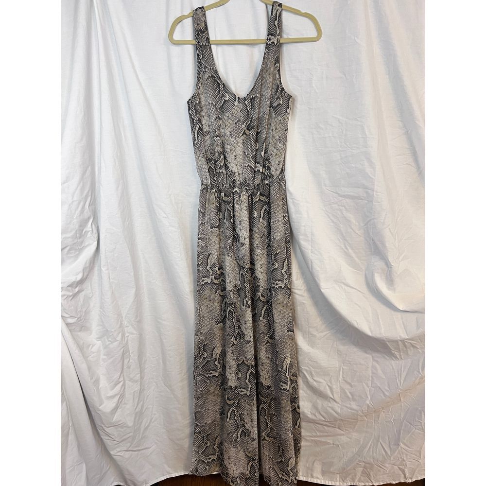 Show Me Your Mumu women's Kendall snakeskin sleeveless maxi dress Size Medium‎